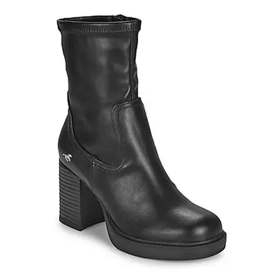 Mustang 1474502 women's Low Ankle Boots in Black