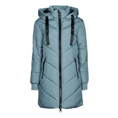 JDY JDYSKYLAR PADDED HOOD JACKET OTW women's Jacket in Blue