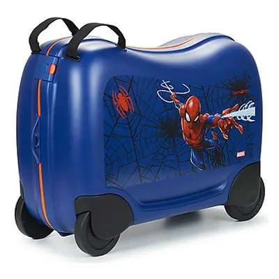 Sammies RIDE-ON SUITCASE MARVEL SPIDERMAN WEB girls's Children's Hard Suitcase in Blue