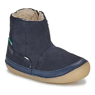 Kickers SOKIFAUNE boys's Children's Mid Boots in Marine