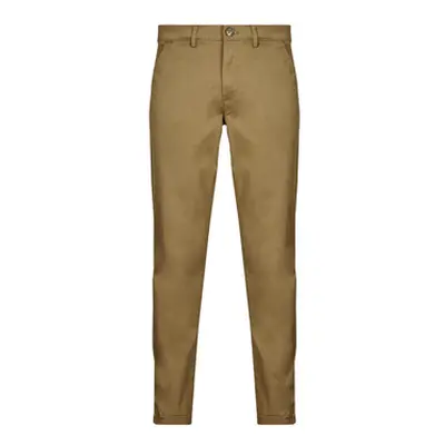 Selected SLHSLIM-NEW MILES 175 FLEX CHINO men's Trousers in Beige