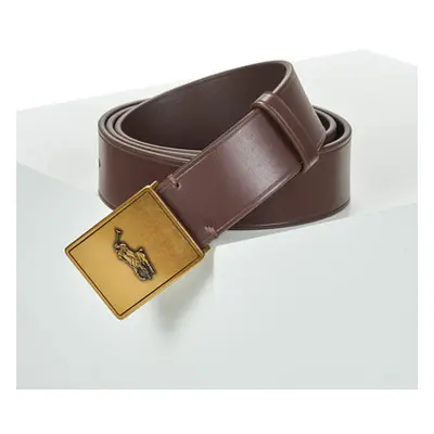 Polo Ralph Lauren PP PLAQUE-CASUAL-MEDIUM men's Belt in Brown