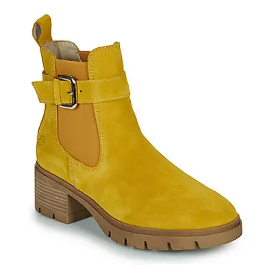 Tamaris YDRIS women's Low Ankle Boots in Yellow