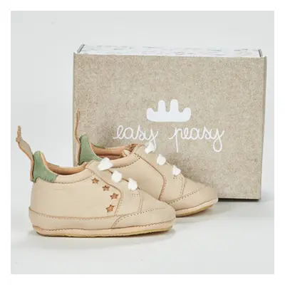 Easy Peasy MY BLUBLU BASKET LACET boys's Children's Shoes (Pumps / Plimsolls) in Beige