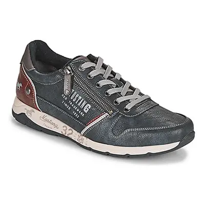 Mustang BRICA men's Shoes (Trainers) in Blue