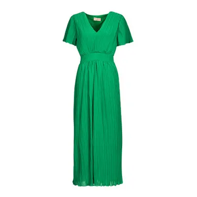 Moony Mood LEA women's Long Dress in Green