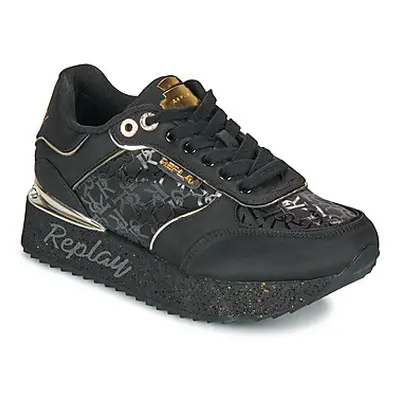 Replay PENNY ALL women's Shoes (Trainers) in Black