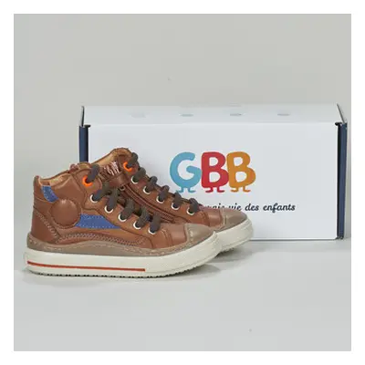 GBB - boys's Children's Shoes (High-top Trainers) in Brown