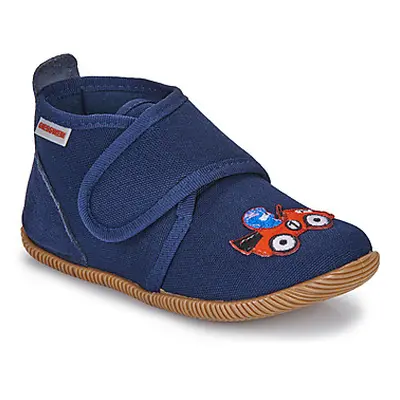 Giesswein SAARLOUIS boys's Children's Slippers in Blue