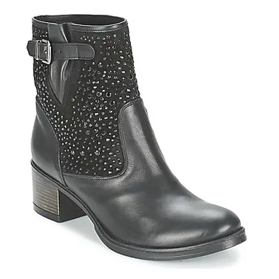 Meline NERCRO women's Low Ankle Boots in Black