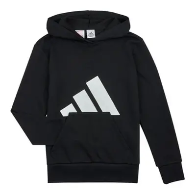 Adidas JC7505 girls's Children's Sweatshirt in Black