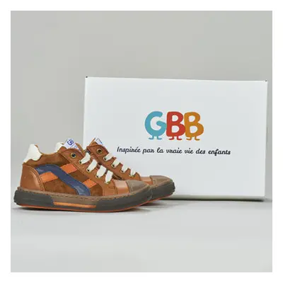 GBB - boys's Children's Shoes (High-top Trainers) in Brown