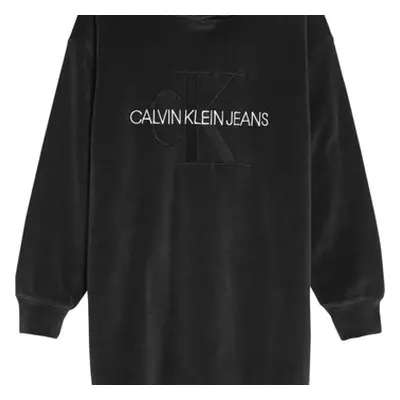 Calvin Klein Jeans IG0IG00711-BEH girls's Children's dress in Black