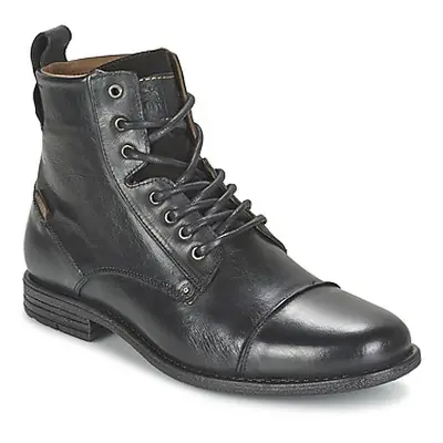 Levis EMERSON LACE UP men's Mid Boots in Black