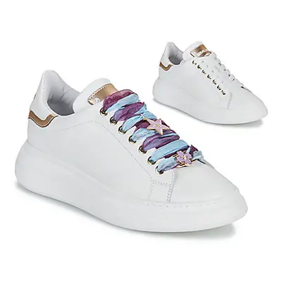 Meline 662OR-BI-E652 women's Shoes (Trainers) in White