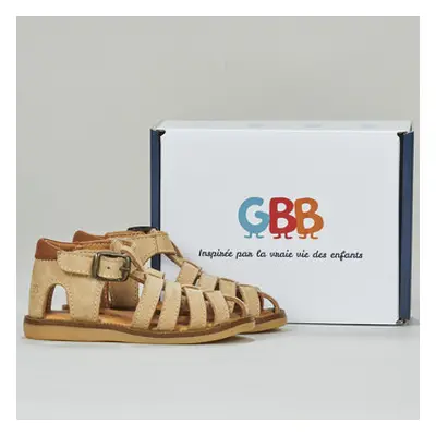 GBB CORENTIN boys's Children's Sandals in Beige