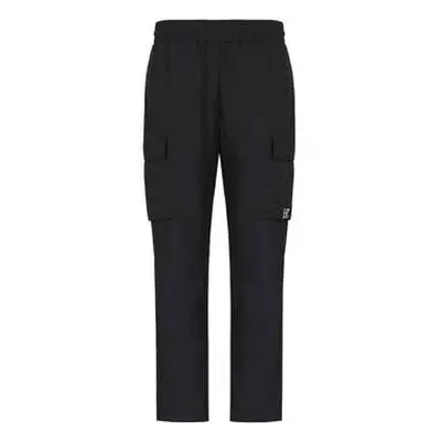 Ea7 Emporio Armani Core Identity Nylon Cargo Jogger Pants Black men's Sportswear in Black