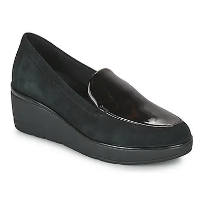 Geox D ILDE women's Loafers / Casual Shoes in Black