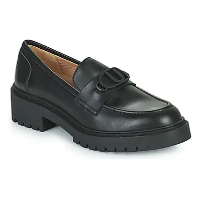 Unisa GABON women's Loafers / Casual Shoes in Black