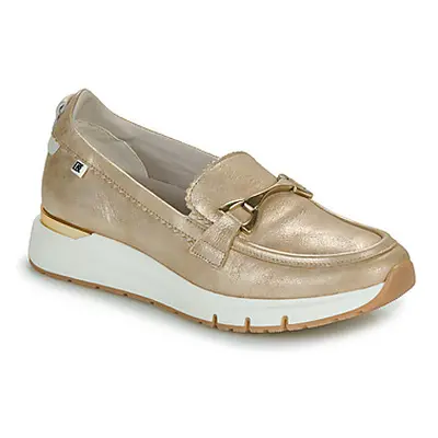 Dorking SERENA women's Loafers / Casual Shoes in Gold