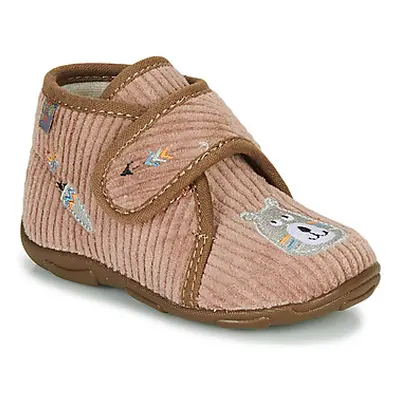 GBB OKANDI boys's Children's Slippers in Brown