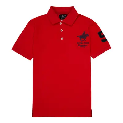 Geographical Norway KAMPAI boys's Children's polo shirt in Red