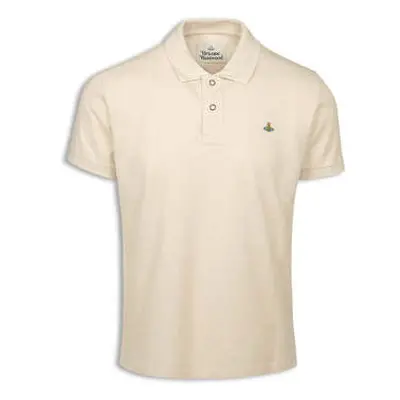 Viviennewestwood Men's Vivienne Westwood Cream Classic Polo Shirt men's in White