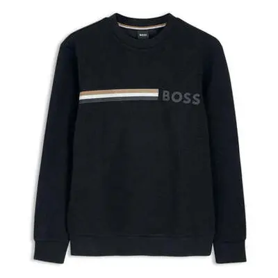 BOSS Men's Black Hugo Boss Sadler Sweatshirt men's in Black