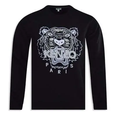 Kenzo Men's Black Classic White Tiger Sweatshirt men's in Black