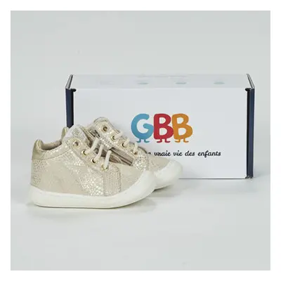 GBB LANINOU boys's Children's Shoes (High-top Trainers) in Gold