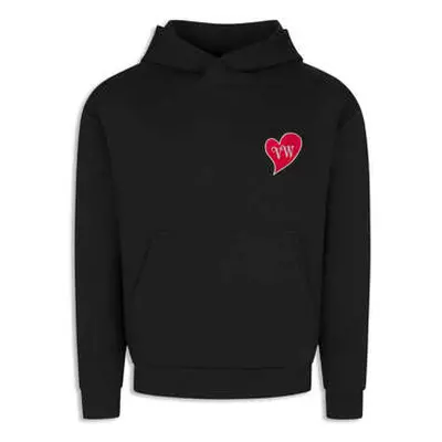 Viviennewestwood Men's Black Vivienne Westwood Heart Patch Pullover Hood men's in Black