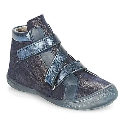 Citrouille et Compagnie HISSOU girls's Children's Shoes (High-top Trainers) in Blue