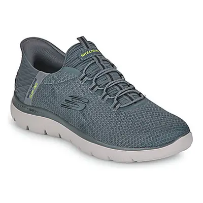 Skechers SUMMITS SLIP-INS men's Slip-ons (Shoes) in Grey