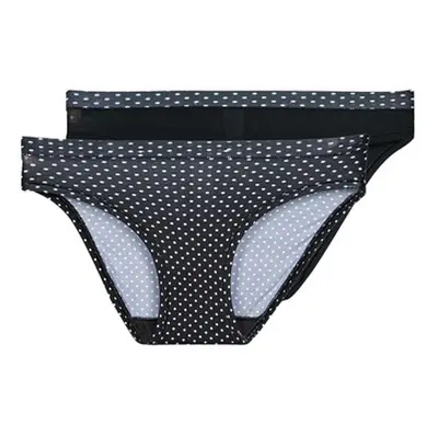 DIM OH MY DIM PACK PACK X2 women's Knickers/panties in Black