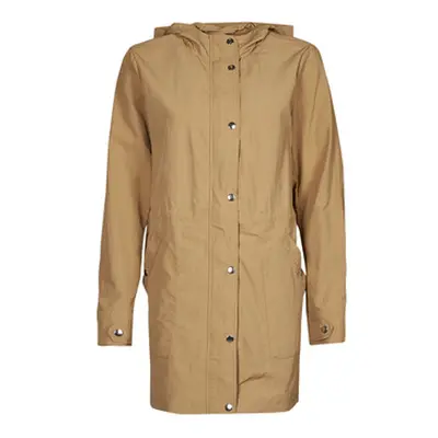 Vila VIBIMI women's Parka in Brown