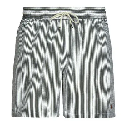 Polo Ralph Lauren MAILLOT DE BAIN A RAYURES EN SEERSUCKER men's in Kaki