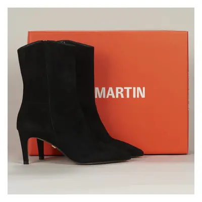 JB Martin EMMY women's Low Ankle Boots in Black