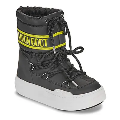 Moon Boot MB JR PARK BOOT boys's Children's Snow boots in Black