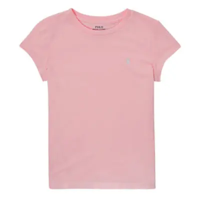 Polo Ralph Lauren ZAROMA girls's Children's T shirt in Pink