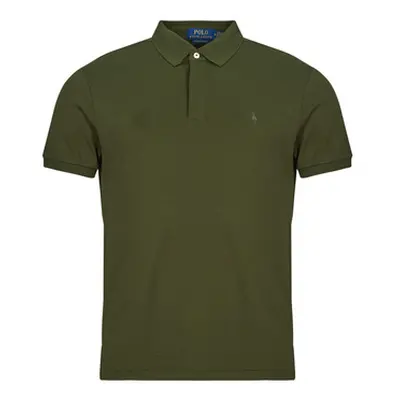 Polo Ralph Lauren POLO COUPE DROITE EN PIMA COTON men's Polo shirt in Kaki