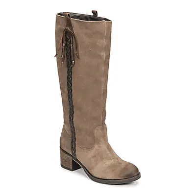 Betty London ELOANE women's High Boots in Beige