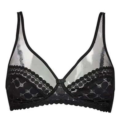 DIM DOTTY LADY women's Triangle bras and Bralettes in Black