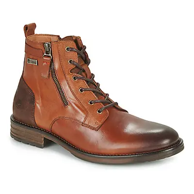 Casual Attitude TYLIO men's Mid Boots in Brown