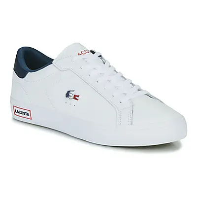 Lacoste POWERCOURT men's Shoes (Trainers) in White