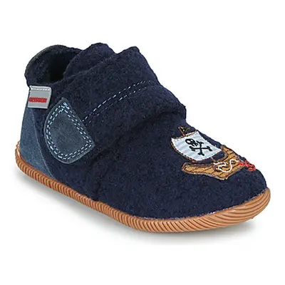 Giesswein OBERKIRCH boys's Children's Slippers in Blue