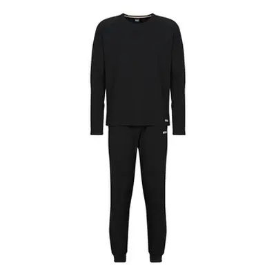 BOSS Balance Long Set men's Sleepsuits in Black