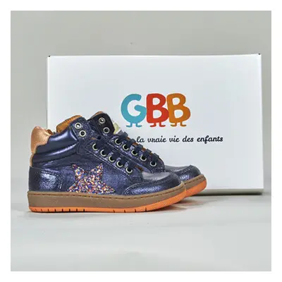 GBB - girls's Children's Shoes (High-top Trainers) in Blue