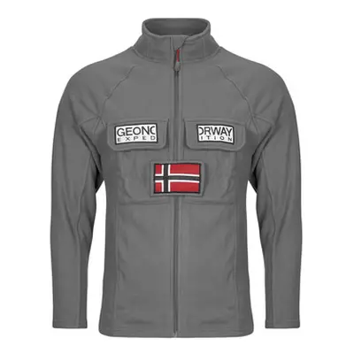 Geographical Norway TANTOUNA men's Fleece jacket in Grey