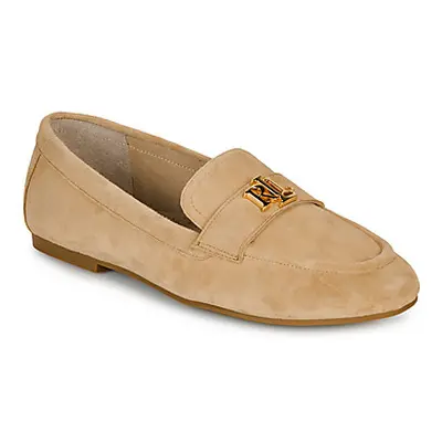 Lauren Ralph Lauren AVERI III-FLATS-LOAFER women's Loafers / Casual Shoes in Beige