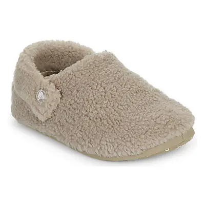 Crocs Classic Cozzzy Slipper K boys's Children's Slippers in Beige